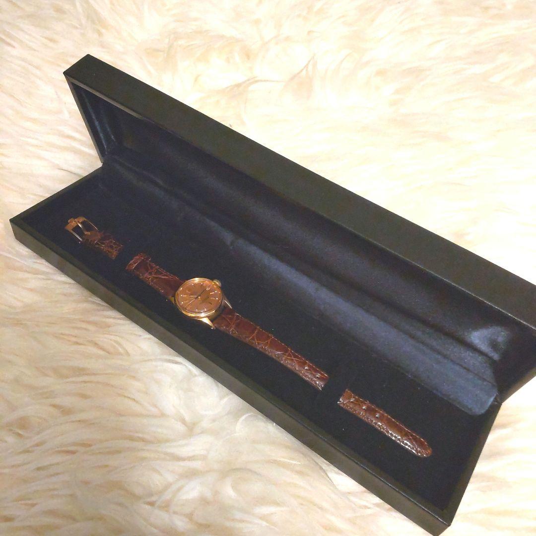 18K ロレックス アンティーク レディース腕時計