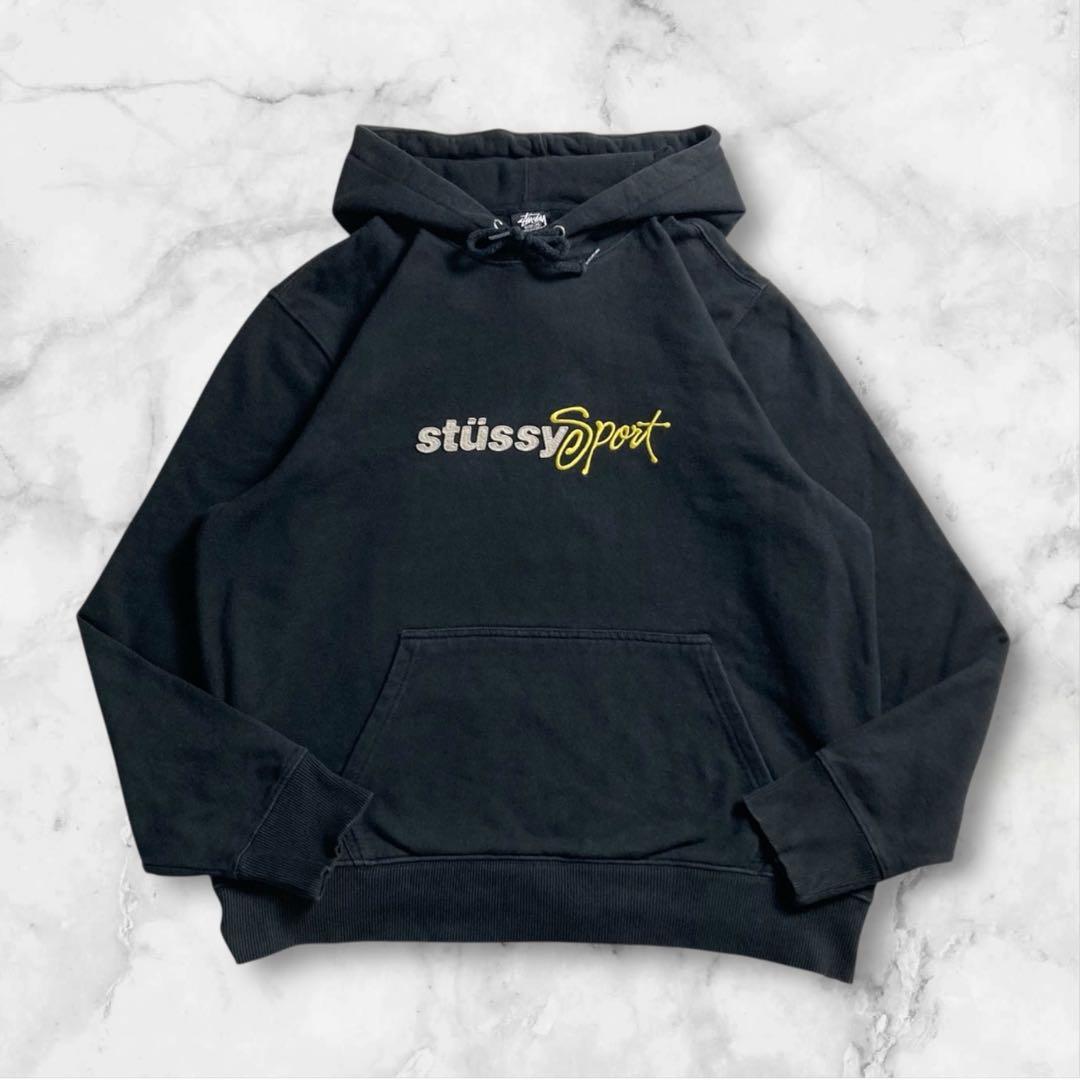トップス STUSSY SPORT EMBROIDERED HOODIE