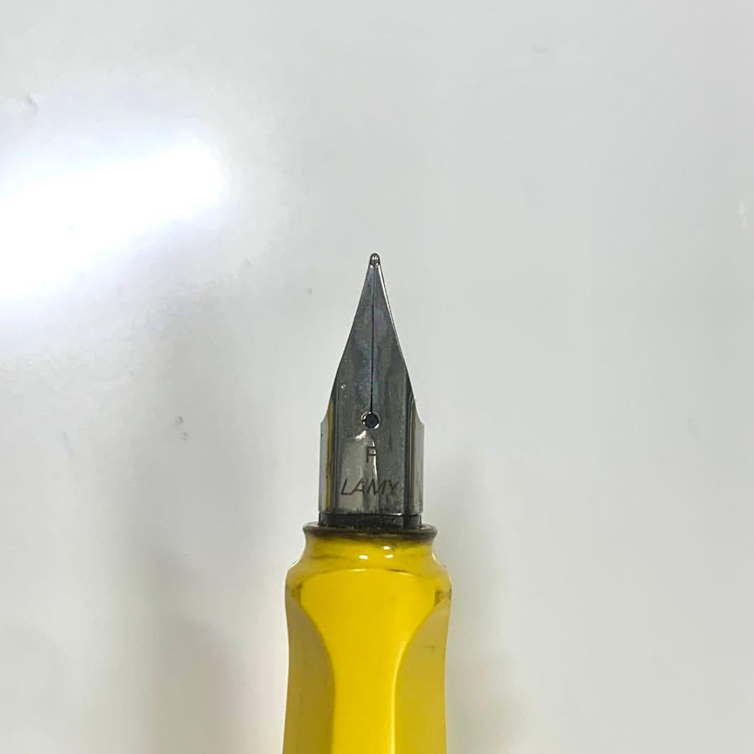 LAMY Safari 万年筆 イエロー ペン先 F