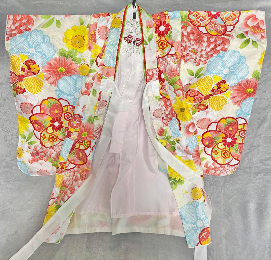 七五三 3歳 女の子 被服 着物セット