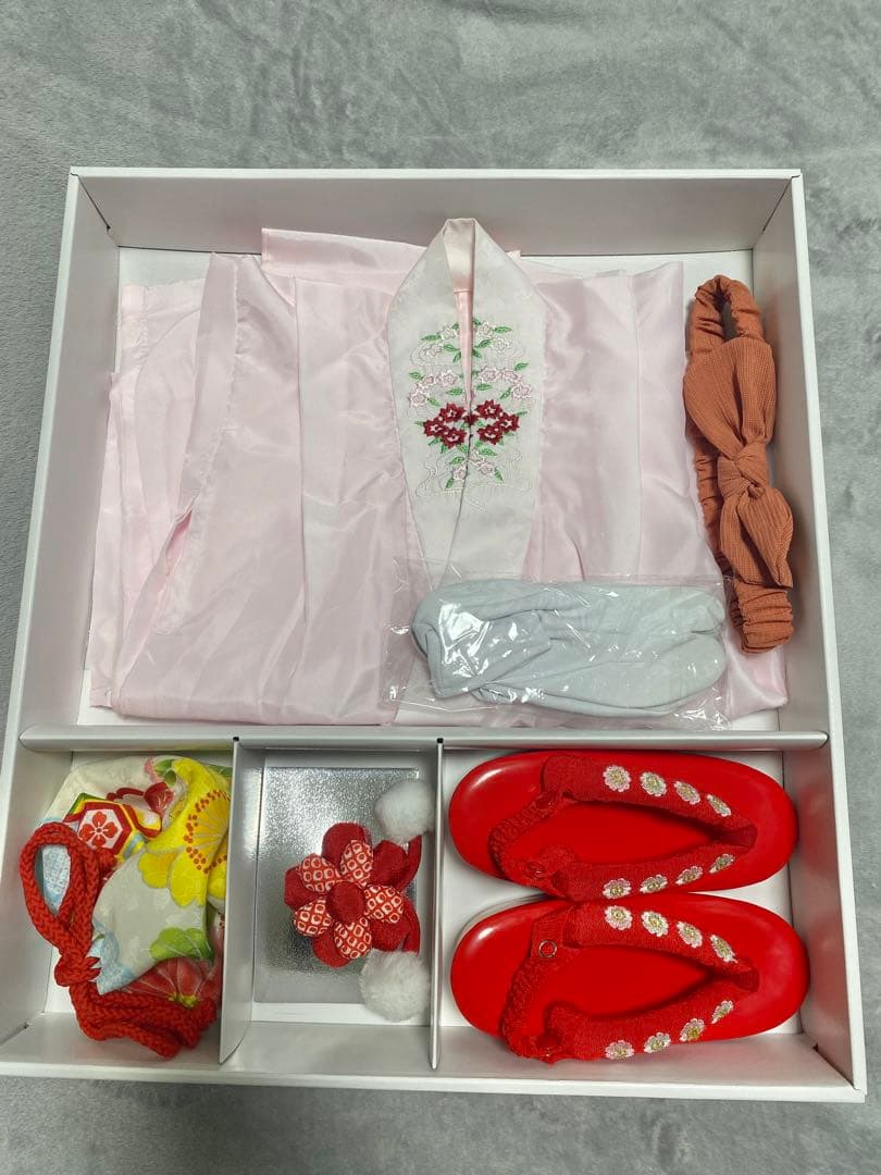 七五三 3歳 女の子 被服 着物セット