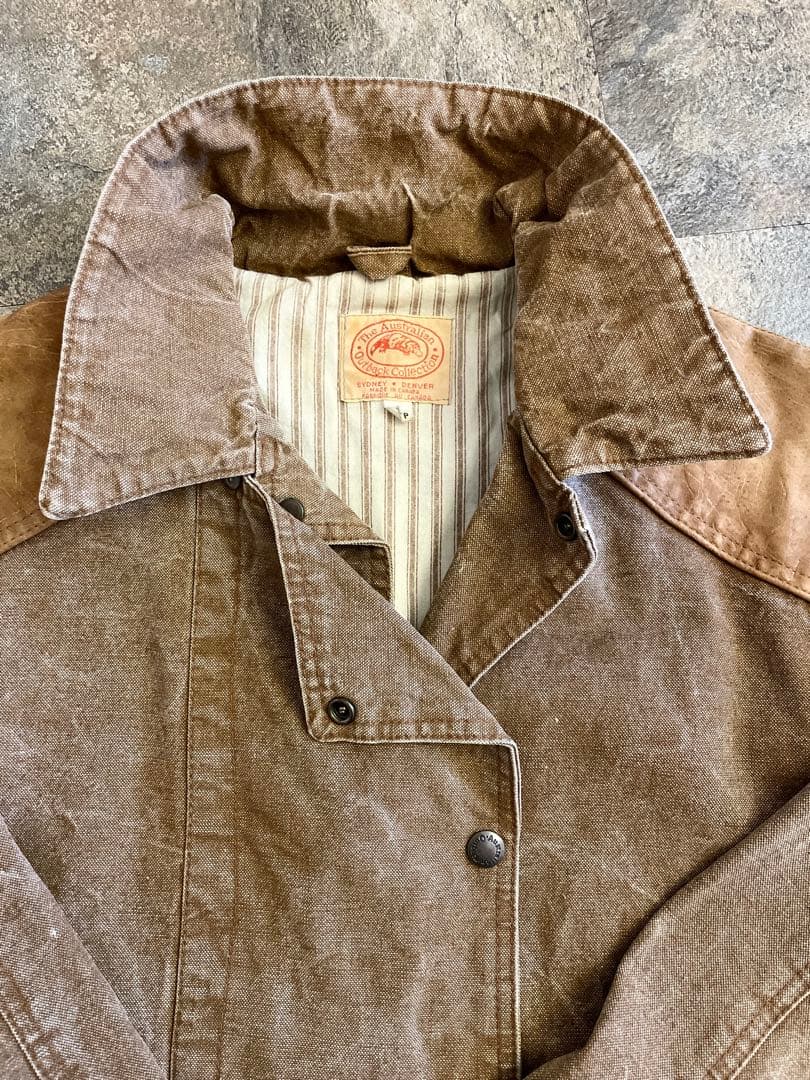 80s The Australian Outback コットン ダスターコート