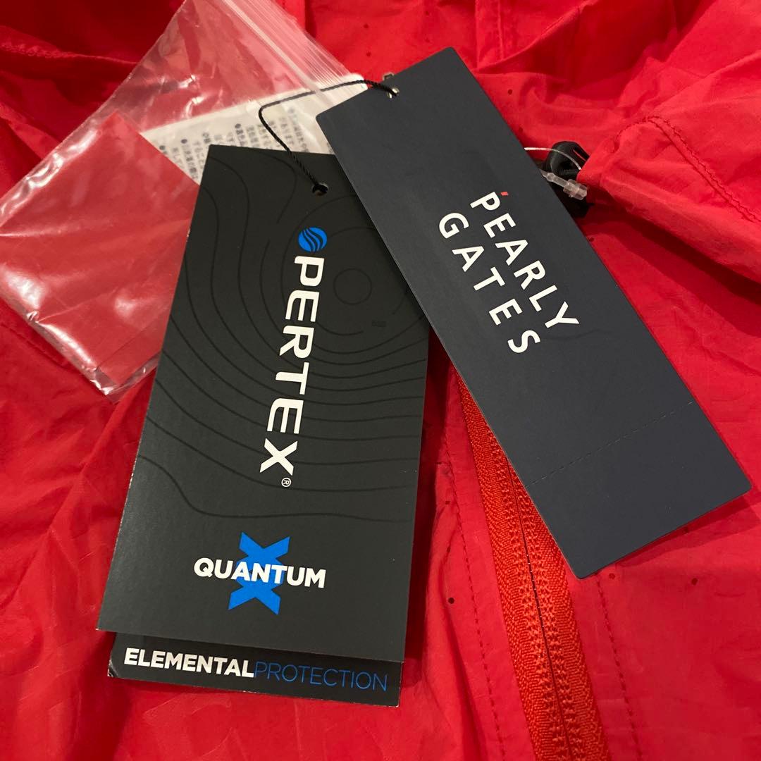 パーリーゲイツ☆新品 PERTEXQUANTUM フルジップフーディブルゾン