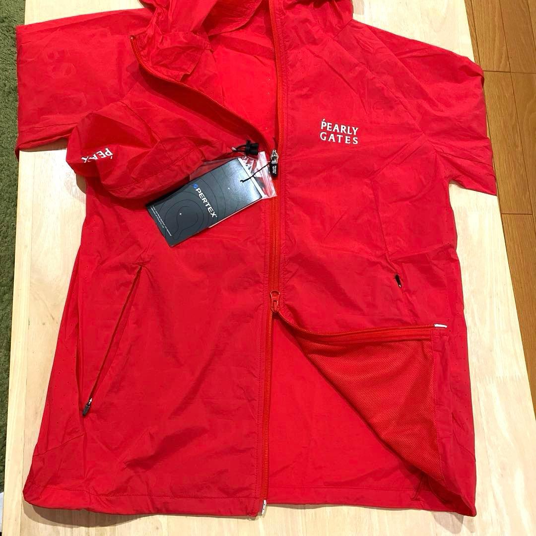 パーリーゲイツ☆新品 PERTEXQUANTUM フルジップフーディブルゾン