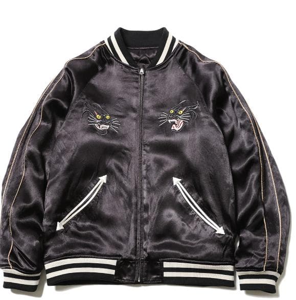 スカジャン MARIA PANTHER SOUVENIR JACKET