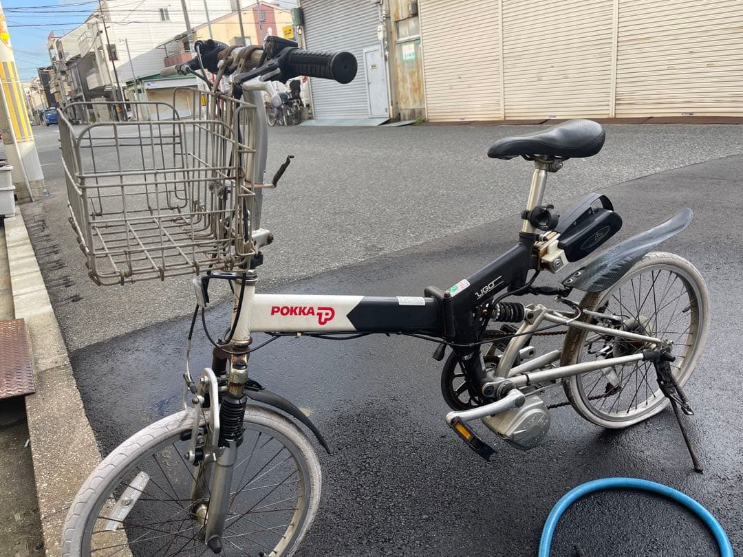 ポッカの電動折りたたみ自転車