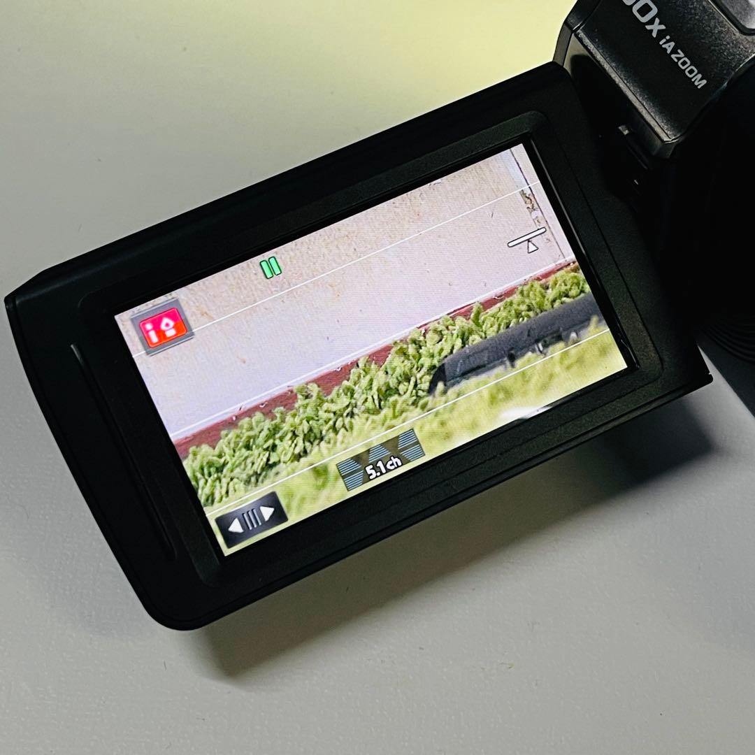 パナソニック デジタルハイビジョンビデオカメラHC-V720M ブラック 動作品