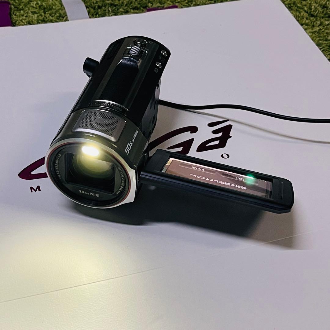 パナソニック デジタルハイビジョンビデオカメラHC-V720M ブラック 動作品