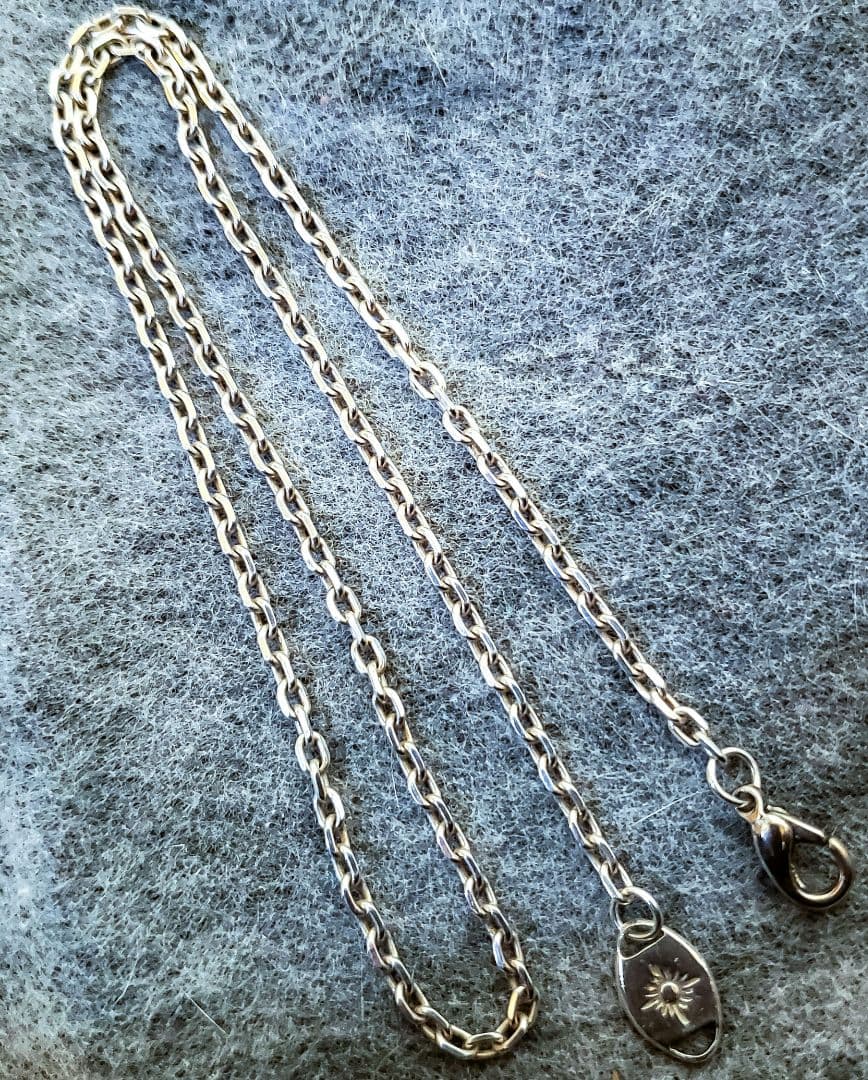 【ARIZONA FREEDOMチェーン❗】小豆極細42,5cm 幅2,5mm❇