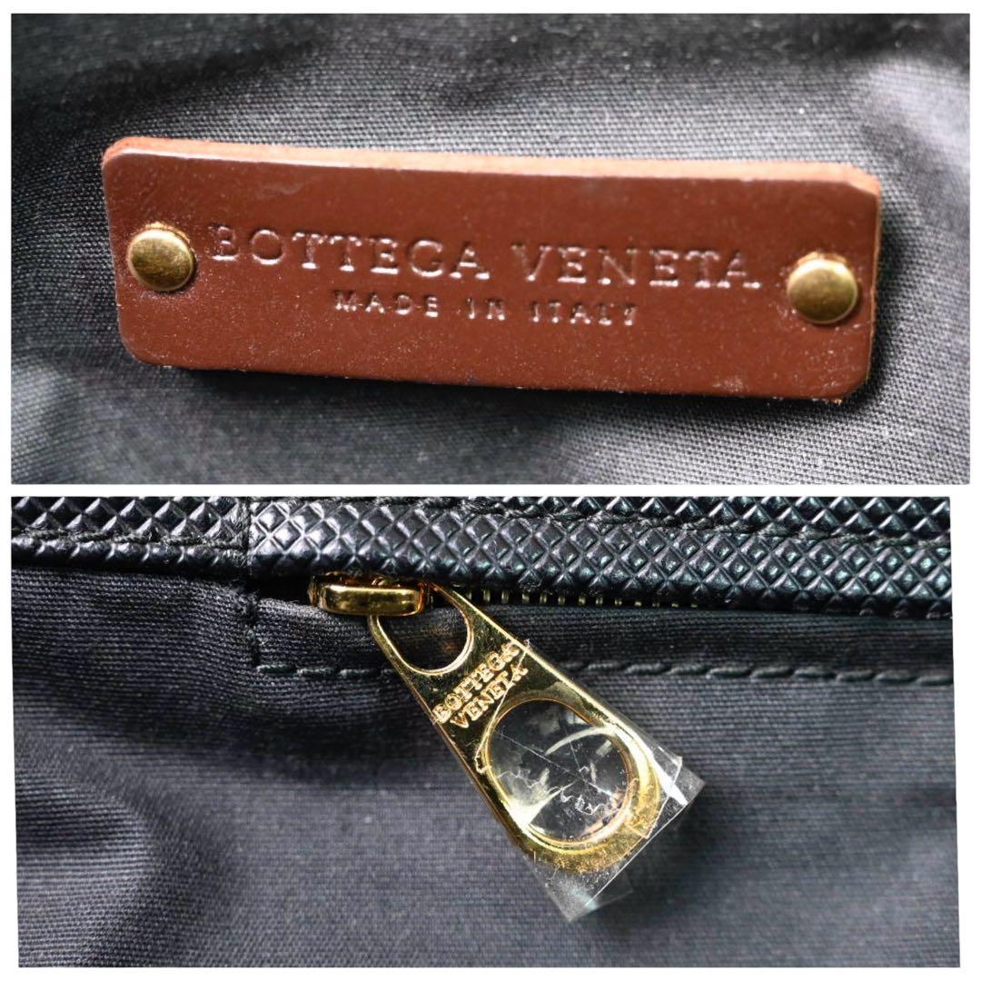 【美品】ボッテガヴェネタ　トートバッグ　ショルダー　ボストンバッグ　ブラック