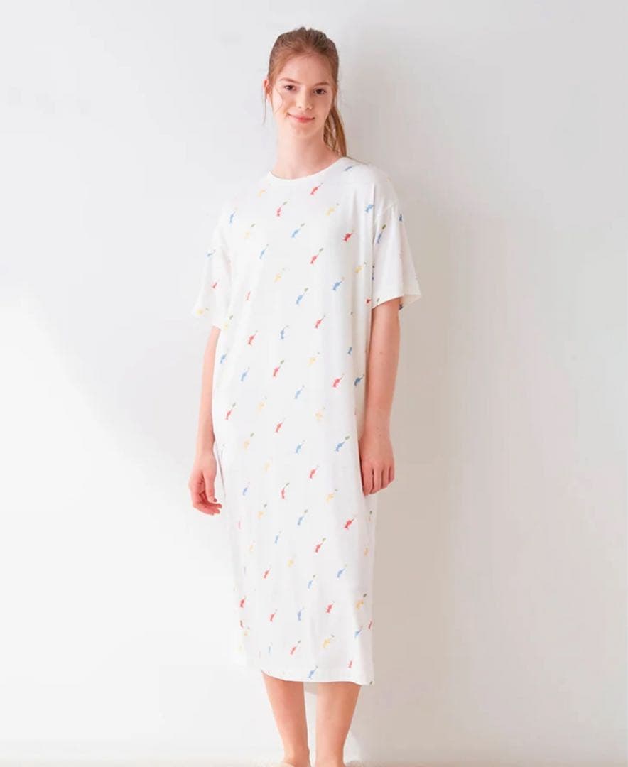 【新品未使用‼️】ジェラートピケ ピクミン ルームウェア ワンピース