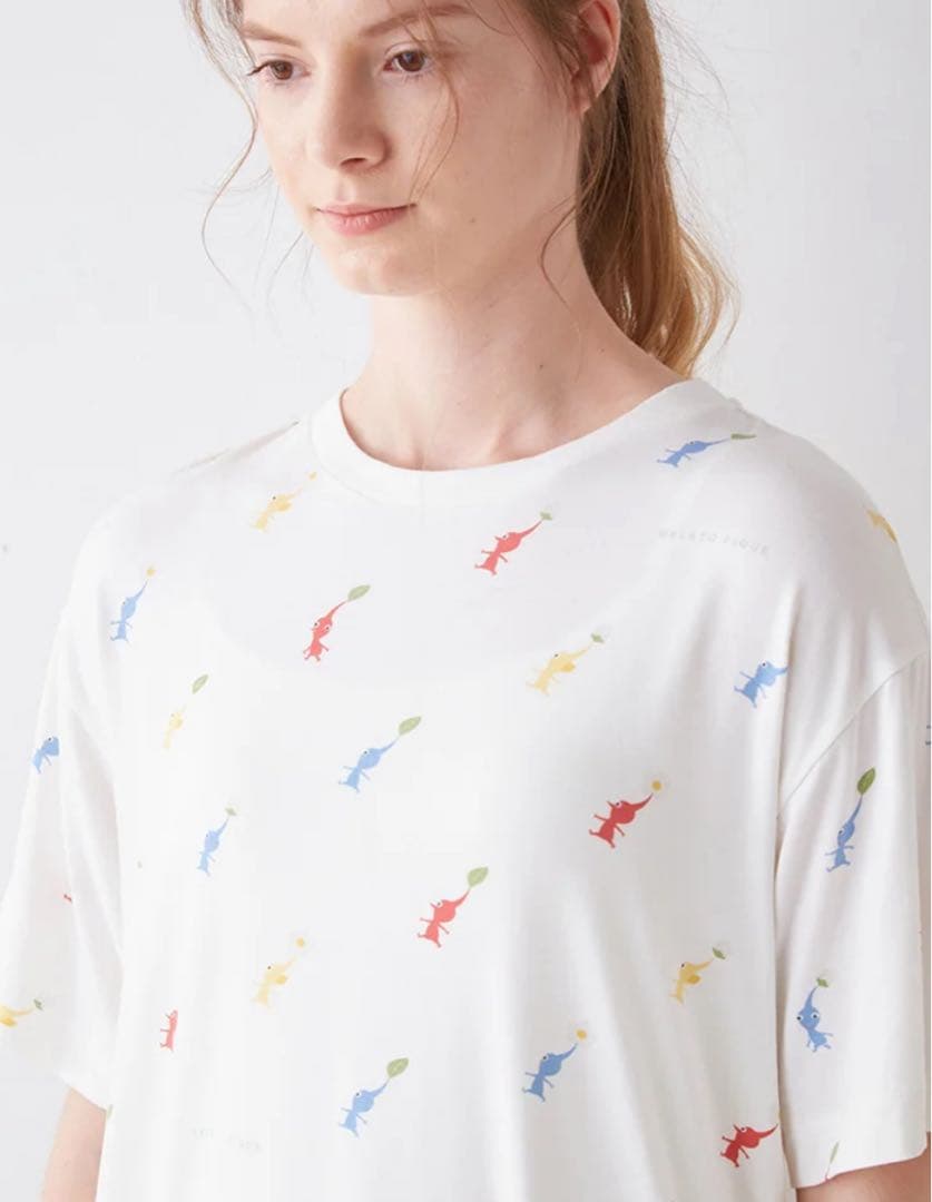 【新品未使用‼️】ジェラートピケ ピクミン ルームウェア ワンピース