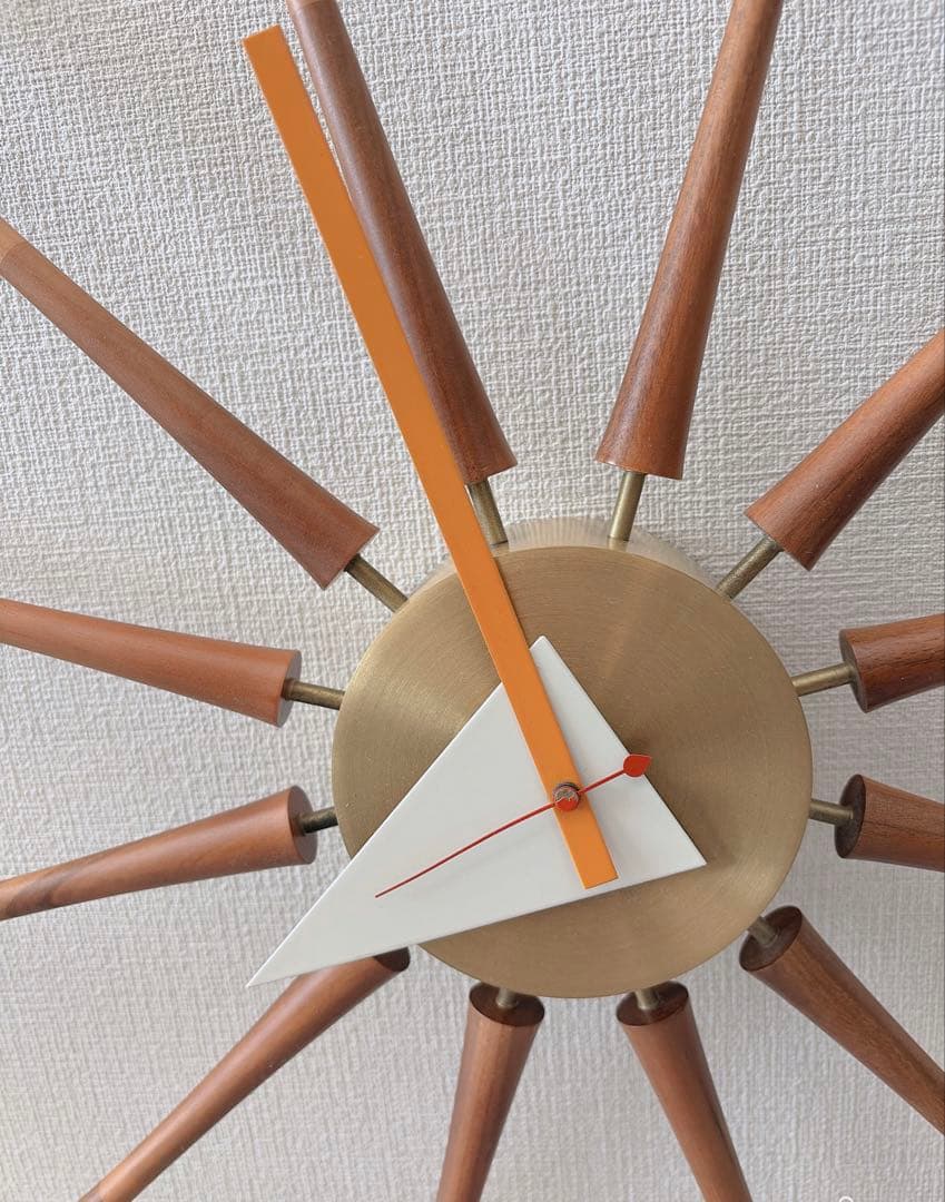 【要修理品】vitra Spindle Clock ジョージ・ネルソン