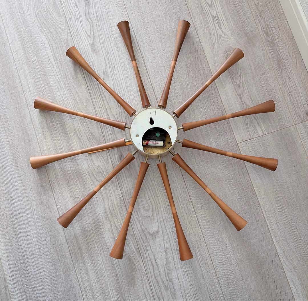 【要修理品】vitra Spindle Clock ジョージ・ネルソン