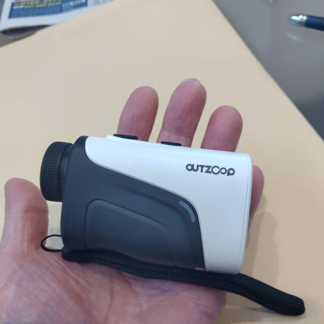 【美品】OUTZOOP ゴルフ用レーザー距離計 ホワイト/ブラック