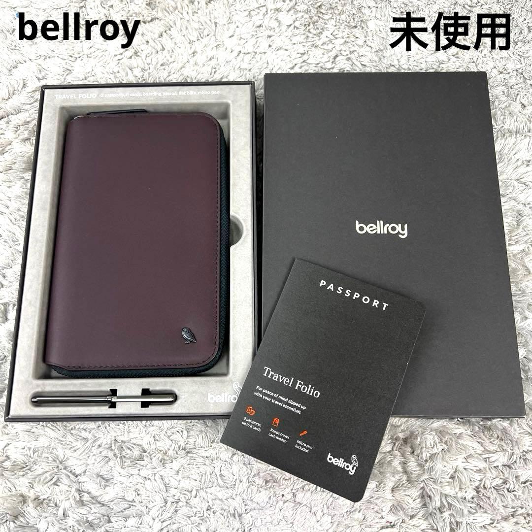 bellroy ベルロイ パスポートケース ブラウン　ファッション小物