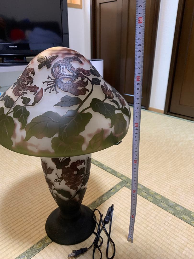 マツヤマ工芸　ガラススタンドライト　最終値下げ価格