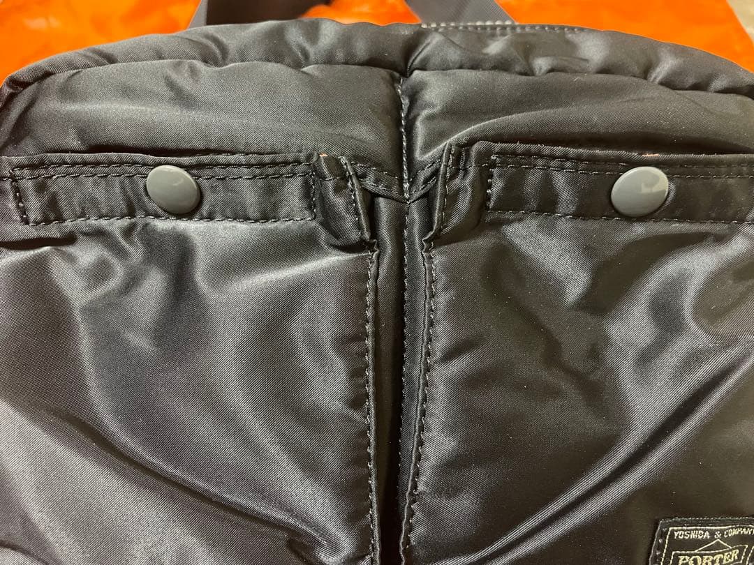 【美品】PORTER ポーター タンカー　ウエストバック 黒