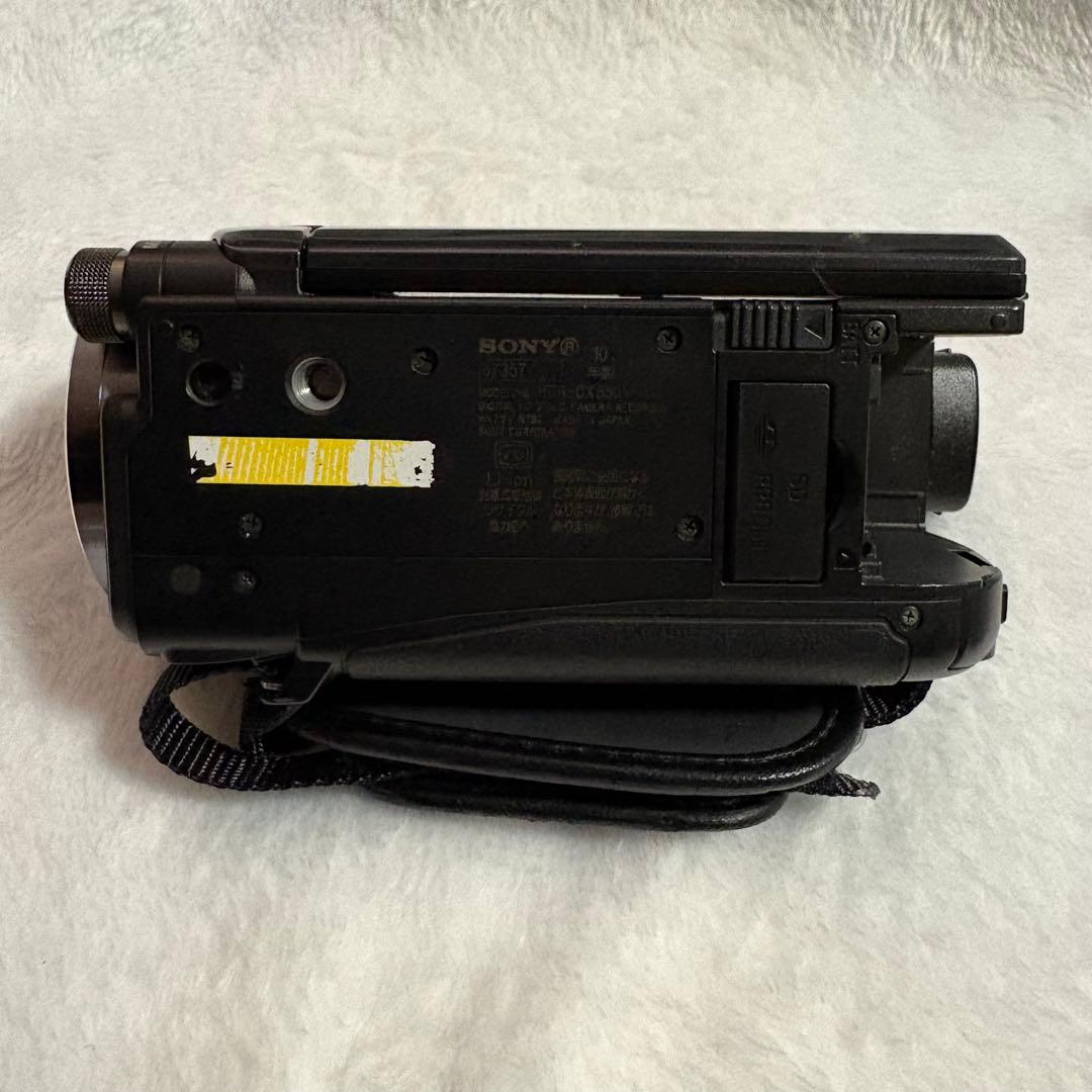 SONY HDR-CX550V ビデオカメラ　2010年製　バッテリー3個
