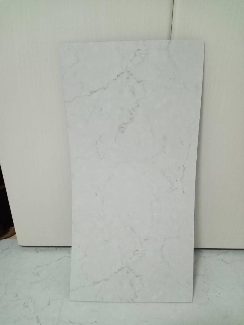 滑り止め付き【大理石風】フロアクッション4畳