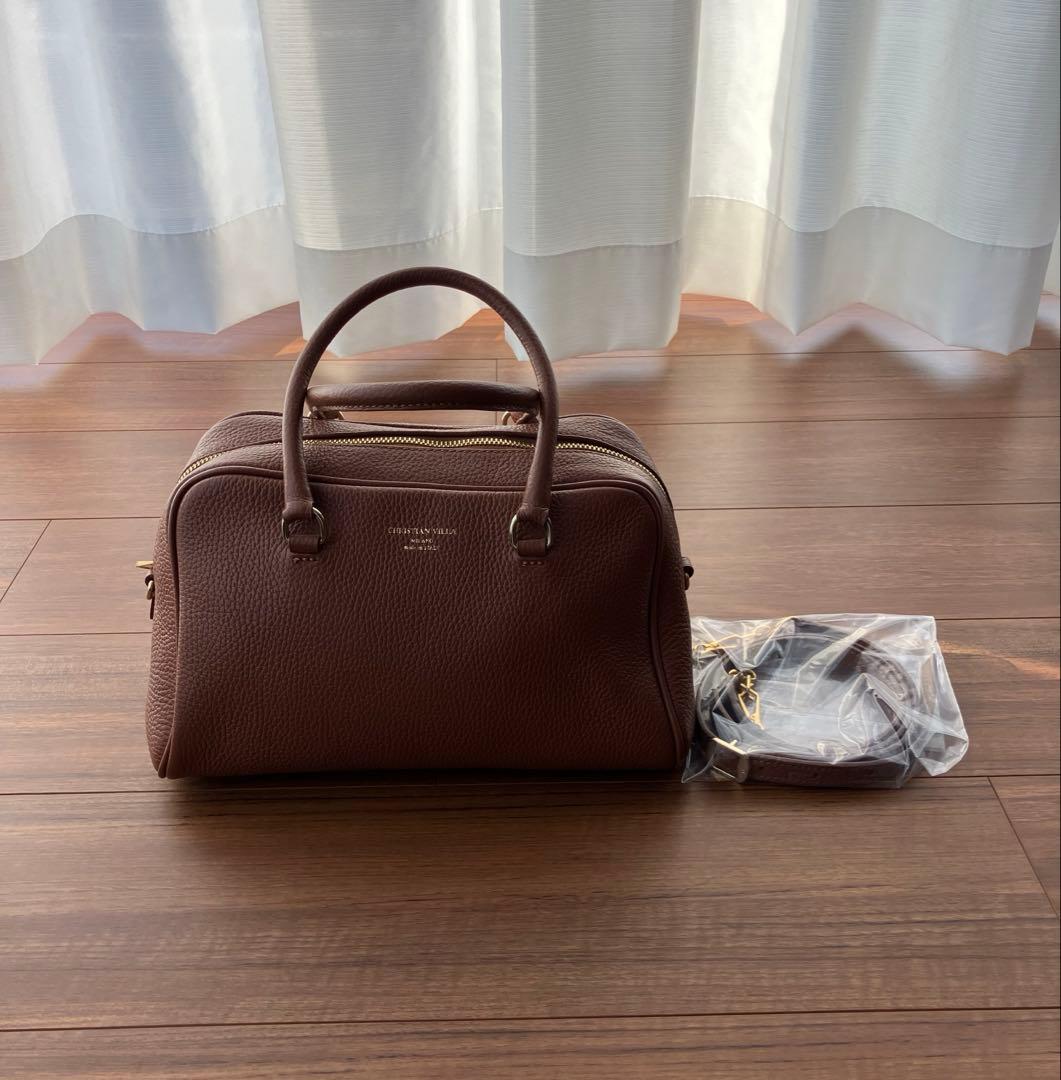 CHRISTIAN VILLA 2wayボストンバッグ ミニボストン
