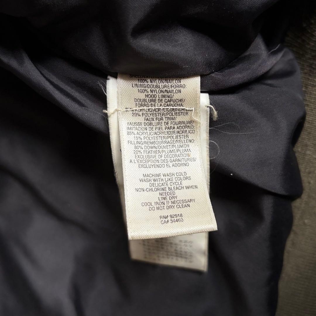 【00s archive】N-2B ダウンジャケット　ファー　y2k 短丈　古着