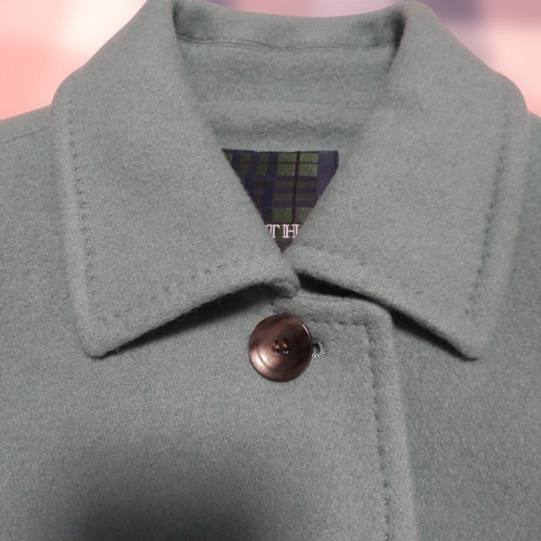 KEITH　近年モデル　エメラルドグリーン　コート　40