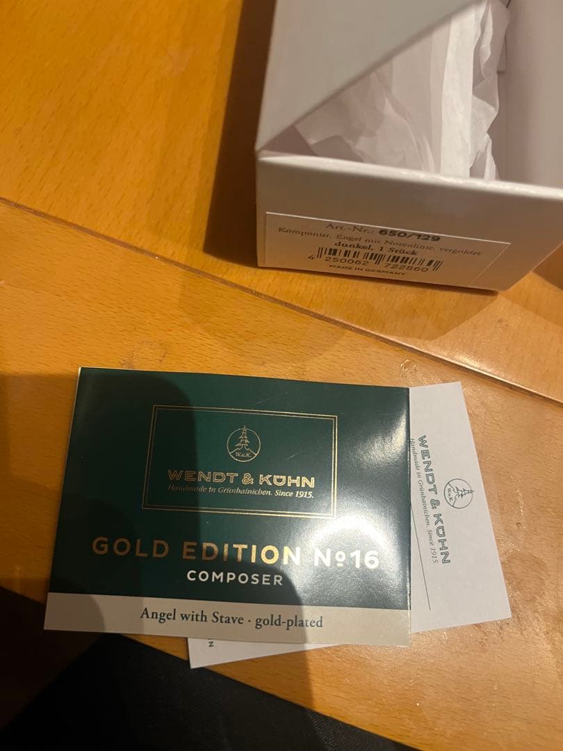 Wendt&Kühn社　ヴェント＆キューン　ドイツ　天使　メロディー　音楽