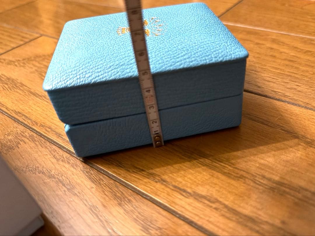 マリーエレーヌドゥタイヤック　MHT レザージュエリーケース　ライトブルー