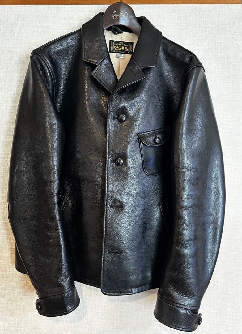 【美品】ORGUEIL レザージャケット ワーカーズジャケット OR-4192