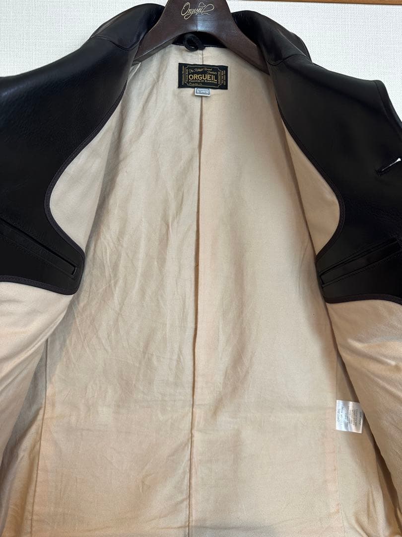 【美品】ORGUEIL レザージャケット ワーカーズジャケット OR-4192