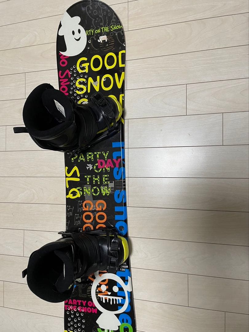 スノーボード　3点セット　キッズ　小学生　中学生　130cm 23.5cm