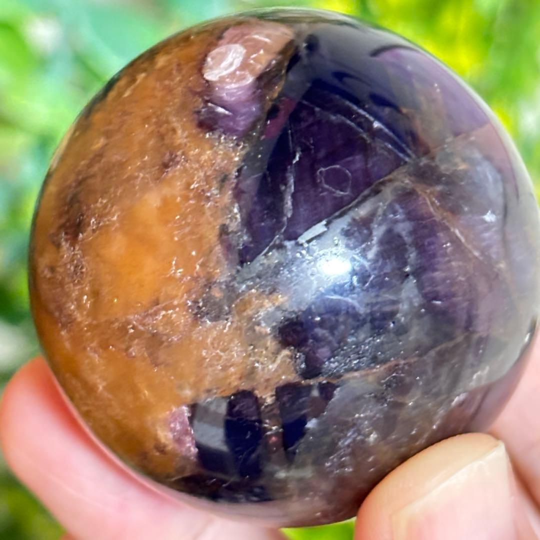 かなりレア　かわいい　キラキラ　レピドライト　パイライト　スフィア　4cm