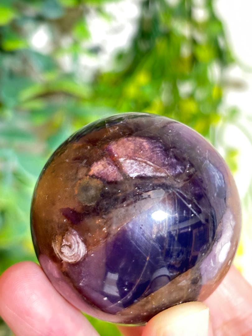 かなりレア　かわいい　キラキラ　レピドライト　パイライト　スフィア　4cm