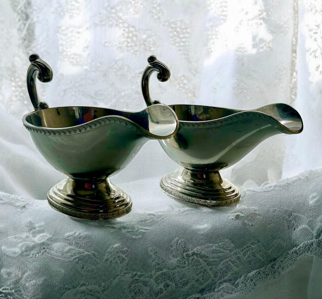 YUKIWA ユキワ 菊渕ソースポット カレーポット ２個