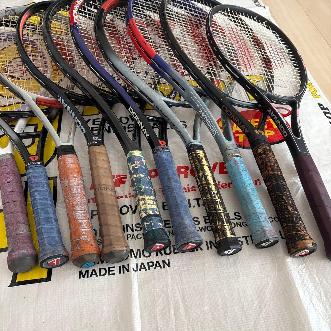 値下げ　DONNAY ドネー テニスラケット 　テニス　　ラケット　10本