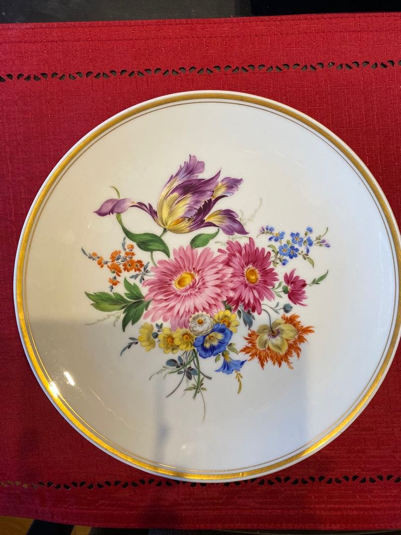 マイセン　ヴィンテージ飾り皿