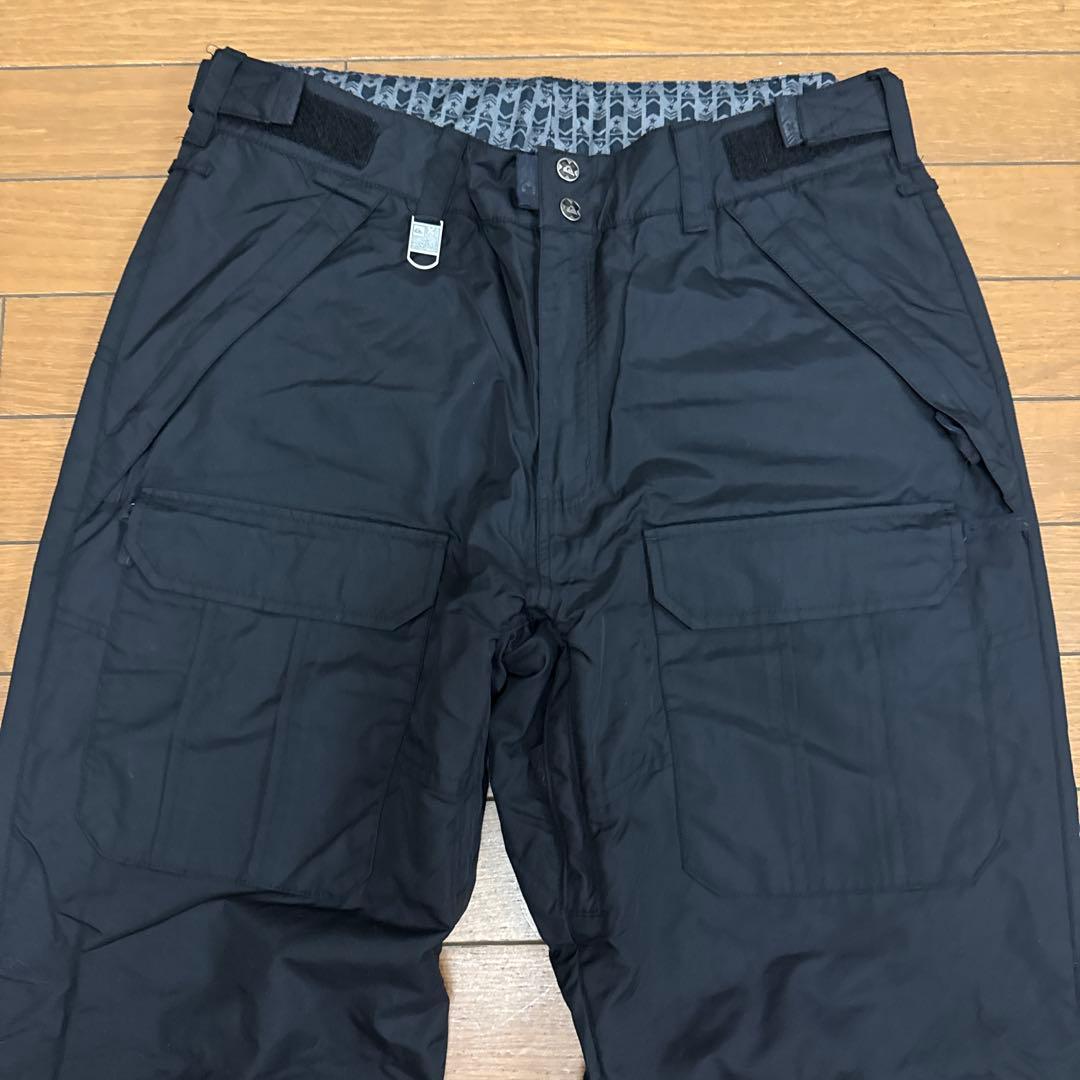 【美品】QUIKSILVER スノーボードウェア 上下セット Lサイズ