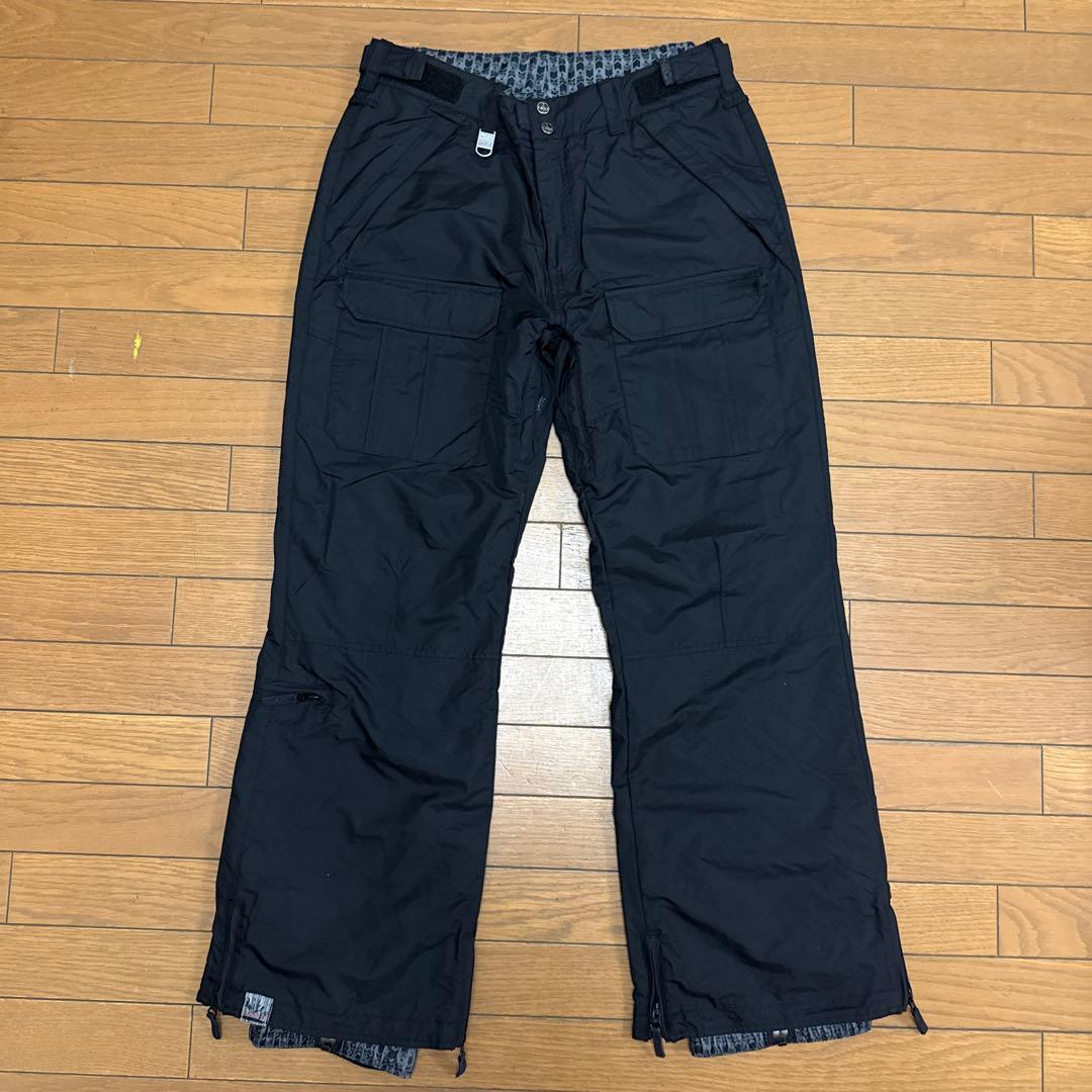 【美品】QUIKSILVER スノーボードウェア 上下セット Lサイズ