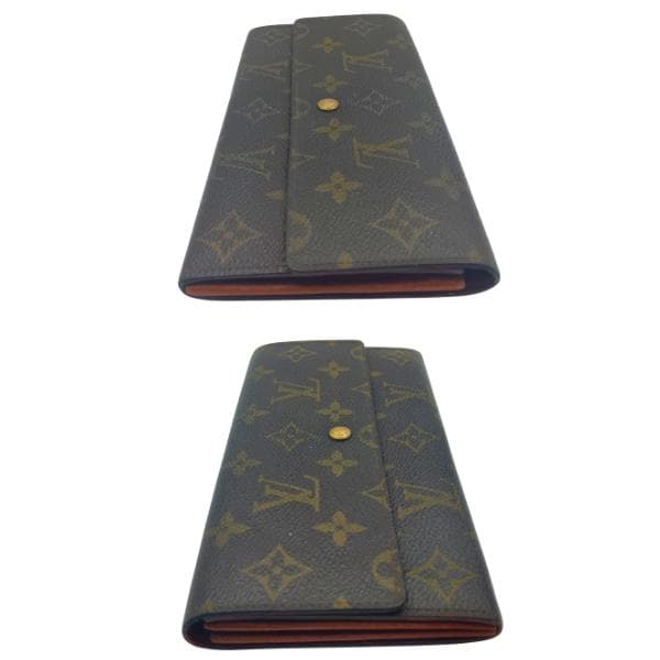 ルイヴィトン モノグラム 2つ折り 長財布 ポルトフォイユ サラ 旧型　0082