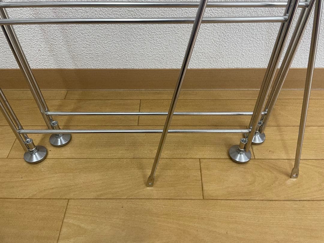 2020年購入品 無印良品　ステンレスユニットシェルフ①