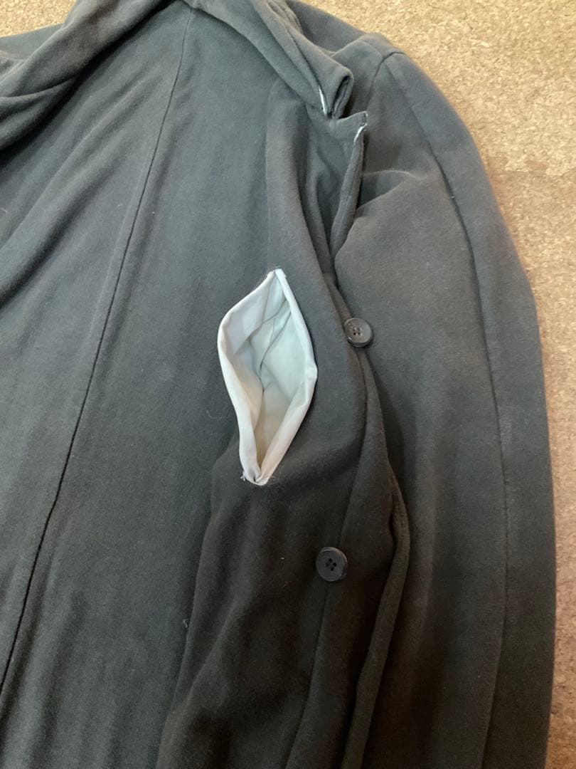 C DIEM. LMアルティエリ コート ヘビージャージ ダークブラウン