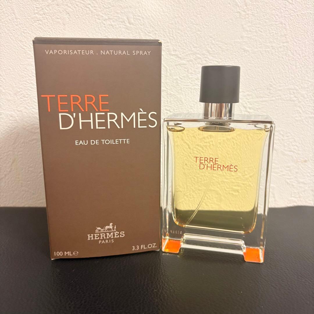 【新品同様】エルメス 香水TERRE D'HERMÈS オードトワレ 100ml