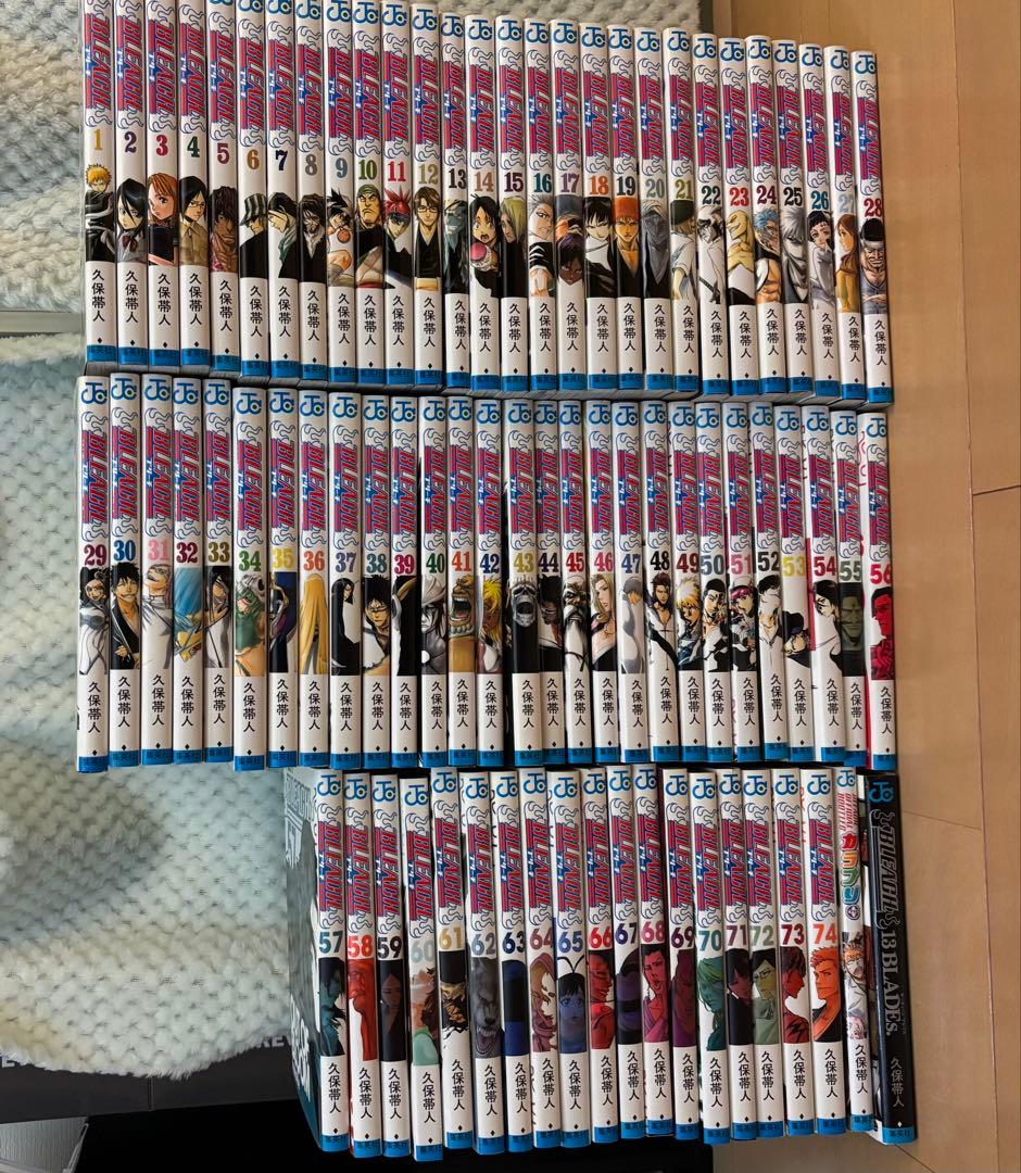 ブリーチ　BLEACH 全74巻＋ファンブック＋カラブリ　計76冊セット