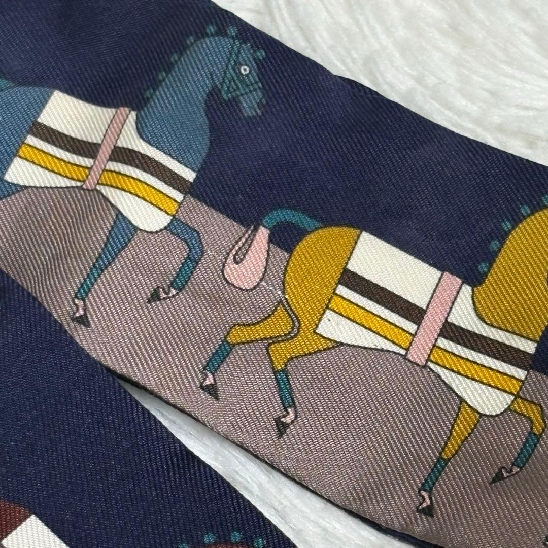 エルメス　ツイリー　ホース　マルチカラー