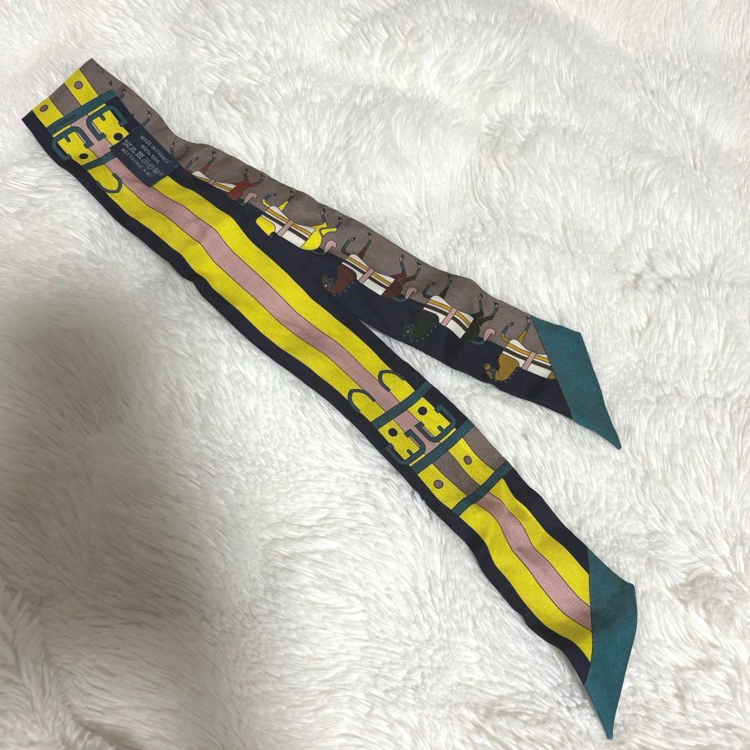 エルメス　ツイリー　ホース　マルチカラー