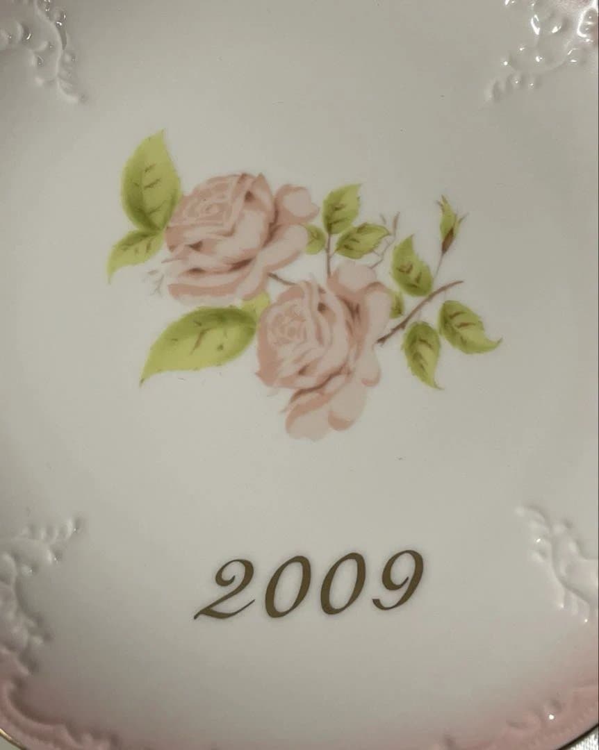 イマン　ダイアナローズ　イヤープレート　2009 箱付き