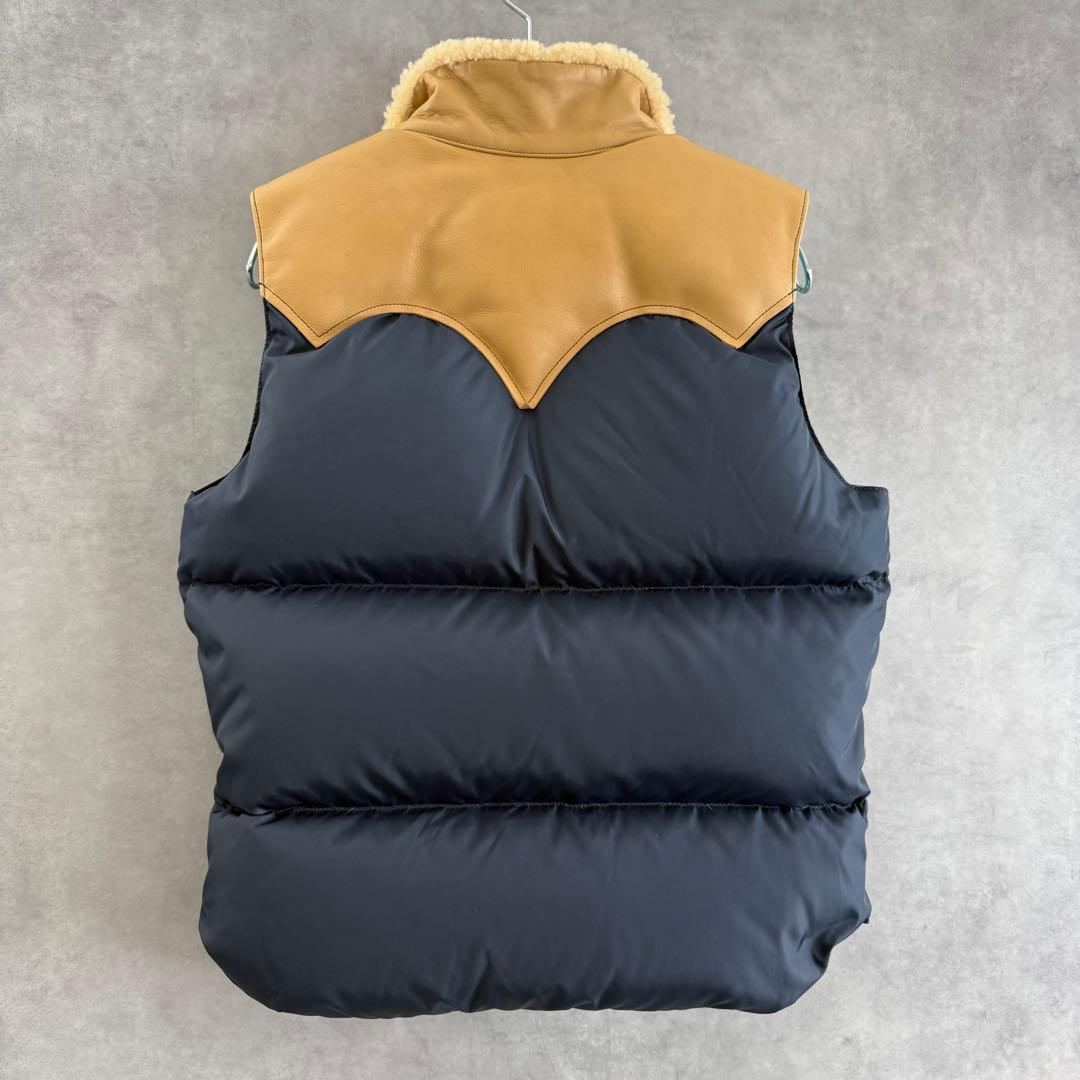 美品 ロッキーマウンテン× バナーバレット ダウンベスト M