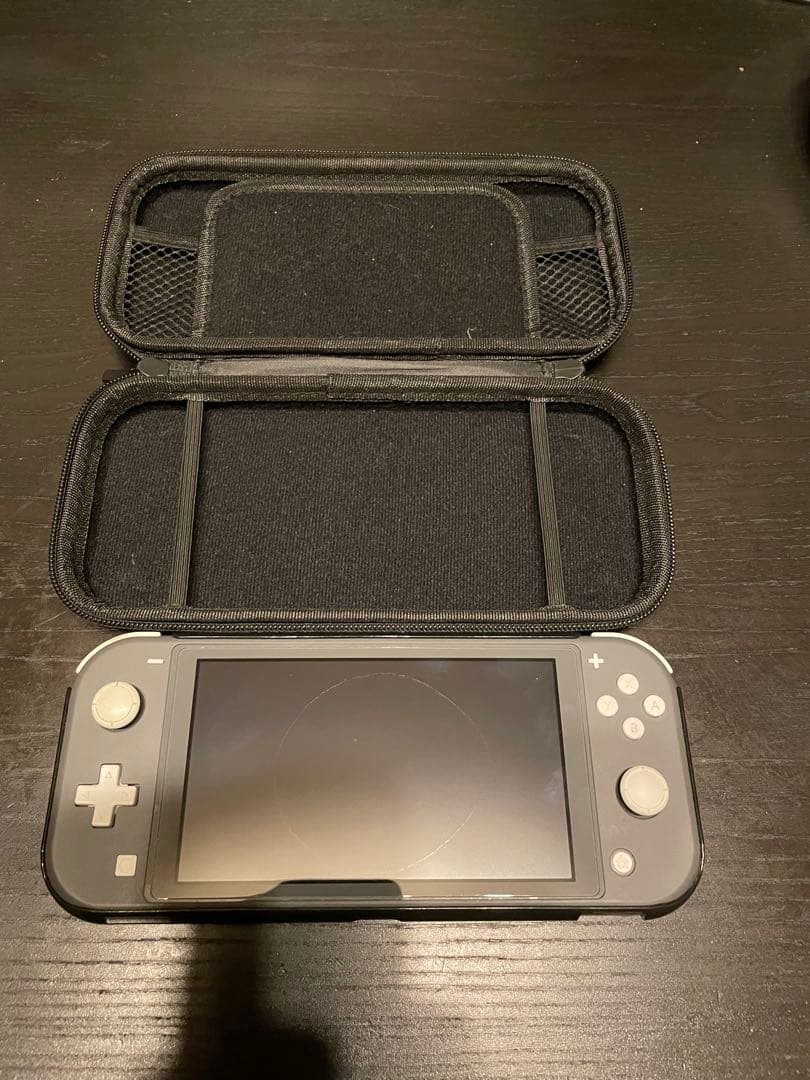 Nintendo Switch Lite グレー 本体とケース付き
