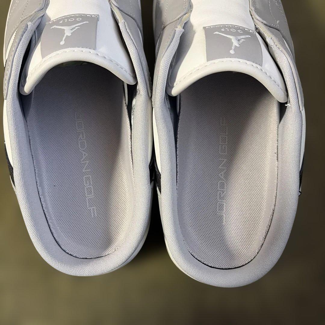 Nike Jordan Mule ミュール　スライドシューズ ホワイト/グレー